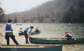 canoeing
