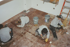 setting nails